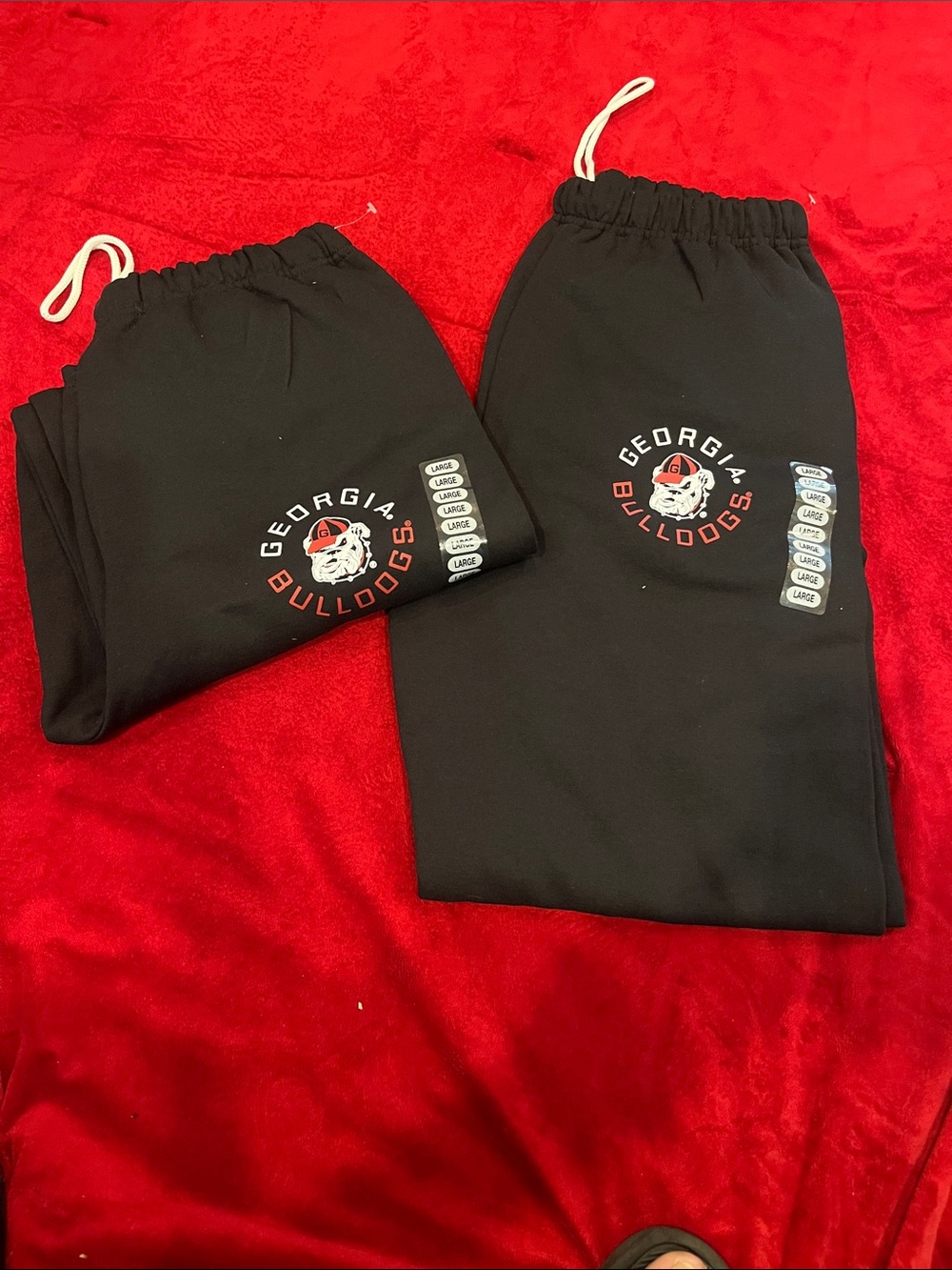 Georgia Bulldogs Logo Sweatpants each pair is $25